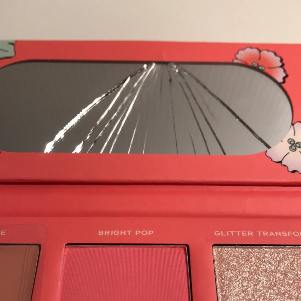 Alamar Viva Las Cheekas Cheek Palette NEW (READ DESCRIPTION mirror cracked)